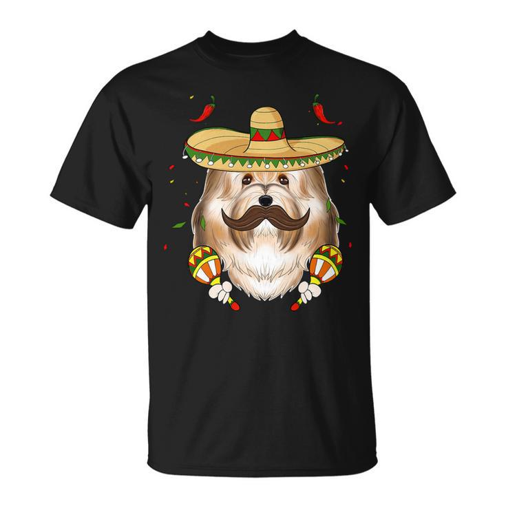 Sombrero Dog I Cinco De Mayo Havanese V2 Unisex T-Shirt