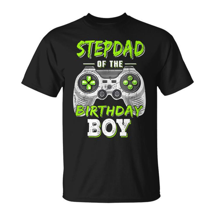 Stepdad Of The Birthday Boy Game   Unisex T-Shirt