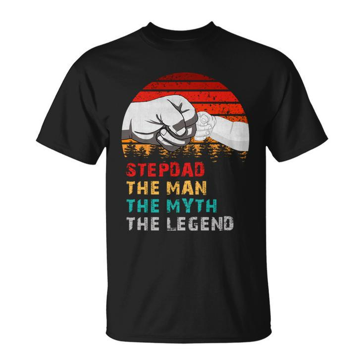 Stepdad The Man The Myth The Legend  Unisex T-Shirt