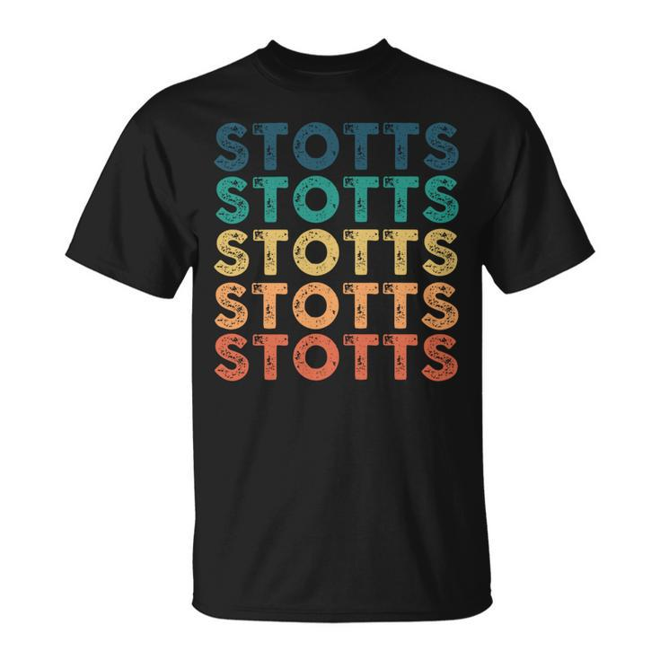 Stotts Name Shirt Stotts Family Name V2 Unisex T-Shirt