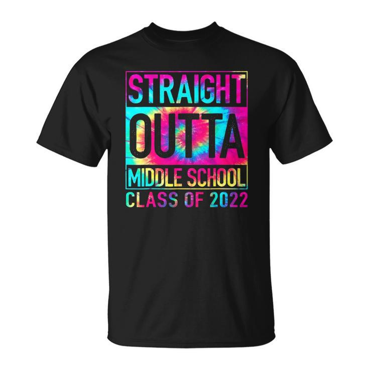 Straight Outta Middle School 2022 Graduation Gift Unisex T-Shirt