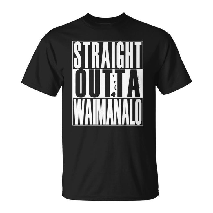Straight Outta Waimanalo By Hawaii Nei All Day Unisex T-Shirt