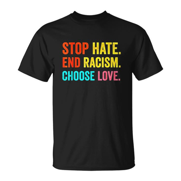 Strong Buffalo Usa Pray For Buffalo Stop Hate End Racism Choose Love Unisex T-Shirt
