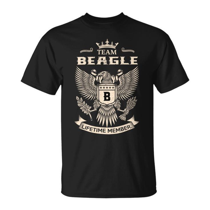 Team Beagle Lifetime Member Unisex T-Shirt