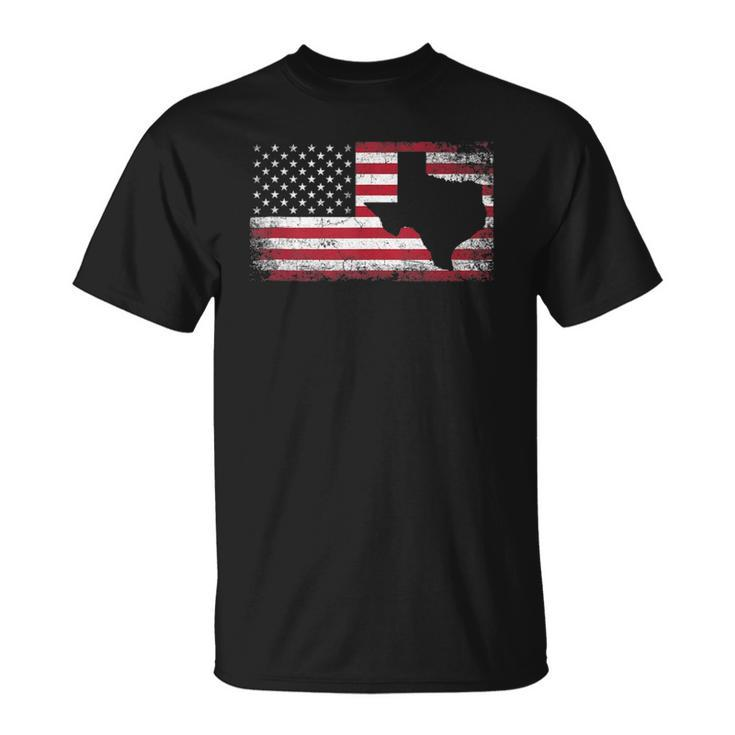 Texas 4Th Of July American Flag Usa Patriotic Men Women  Unisex T-Shirt