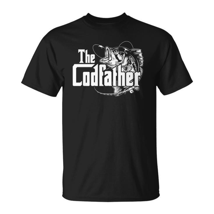 The Codfather Cod Fish Catcher Fishing Daddy Dad Father Papa  Unisex T-Shirt