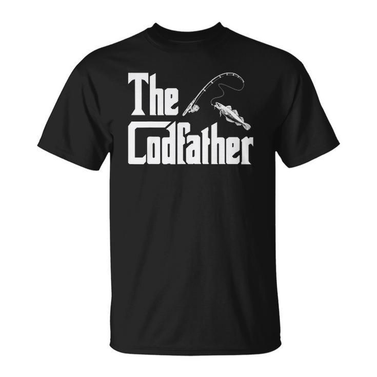 The Codfather Funny Fish Angling Fishing Lover Humorous Gift Unisex T-Shirt