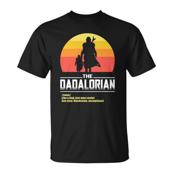 The Dadalorian Fathers Day Funny Meme Gift Essential Unisex T-Shirt
