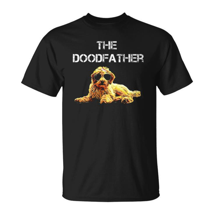 The Dood Father  Men Golden Doodle Dog Lover Gift Idea Unisex T-Shirt