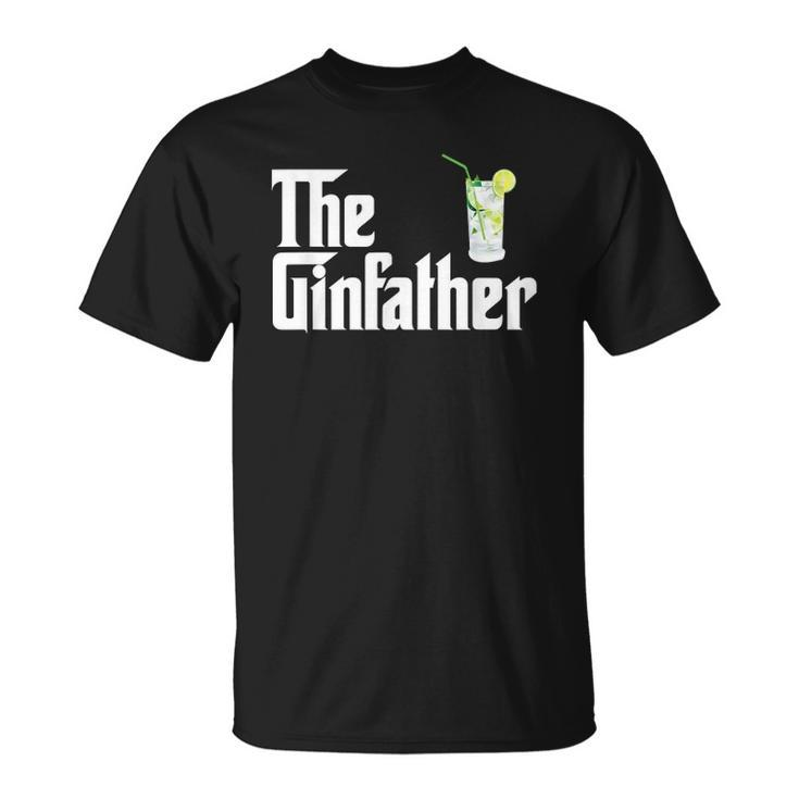 The Gin Father Funny Gin And Tonic Gifts Classic Unisex T-Shirt