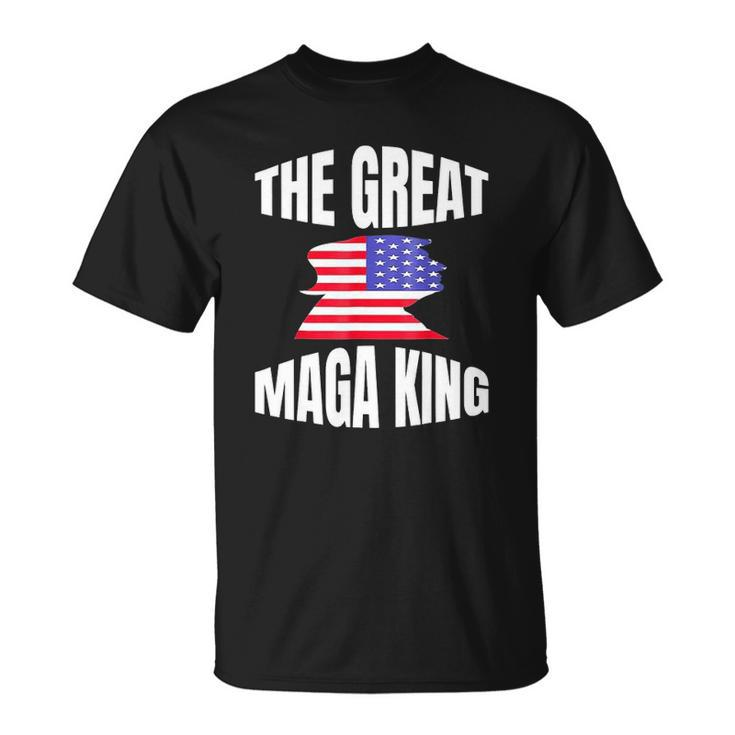 The Great Maga King Patriotic Donald Trump Unisex T-Shirt