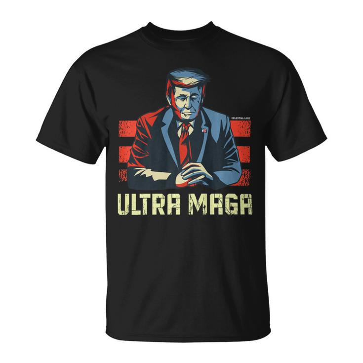 The Great Maga King Trump Ultra Proud Ultramaga   Unisex T-Shirt