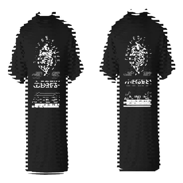 The Legend Is Alive Custom Name An Endless Legend Unisex T-Shirt