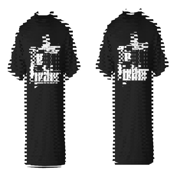 The Pipefather - Funny Plumber Plumbing Handyman Pipe Fitter Raglan Baseball Tee Unisex T-Shirt