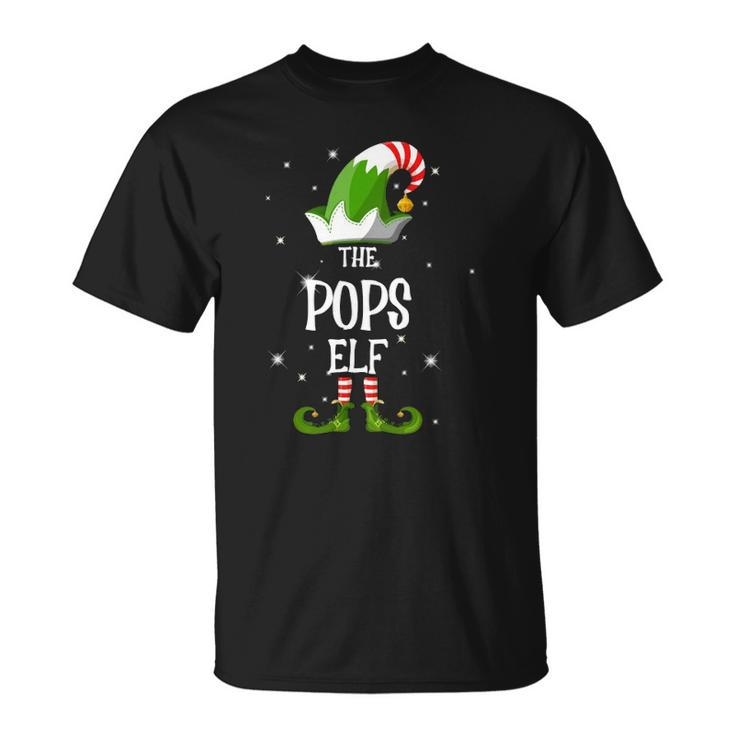 The Pops Elf Family Matching Group Christmas Unisex T-Shirt