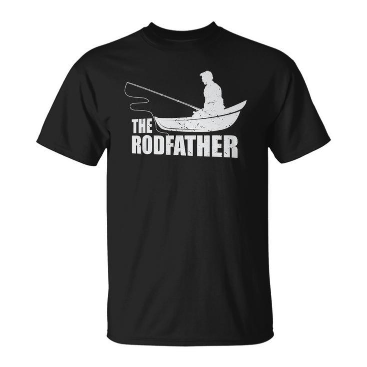 The Rodfather Nature Lover And Fisher Unisex T-Shirt