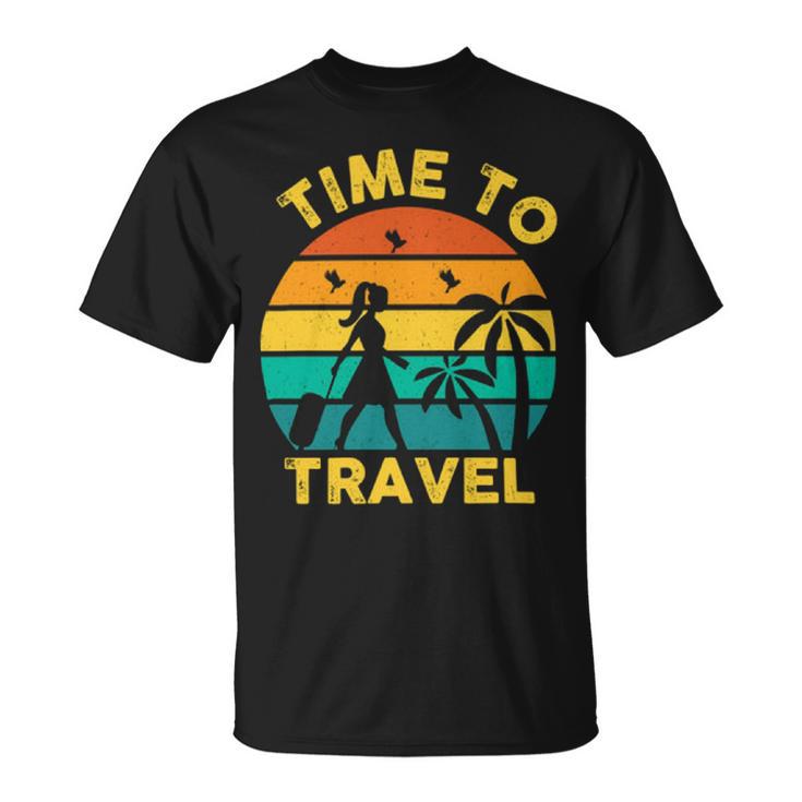 Time To Travel  807 Trending Shirt Unisex T-Shirt