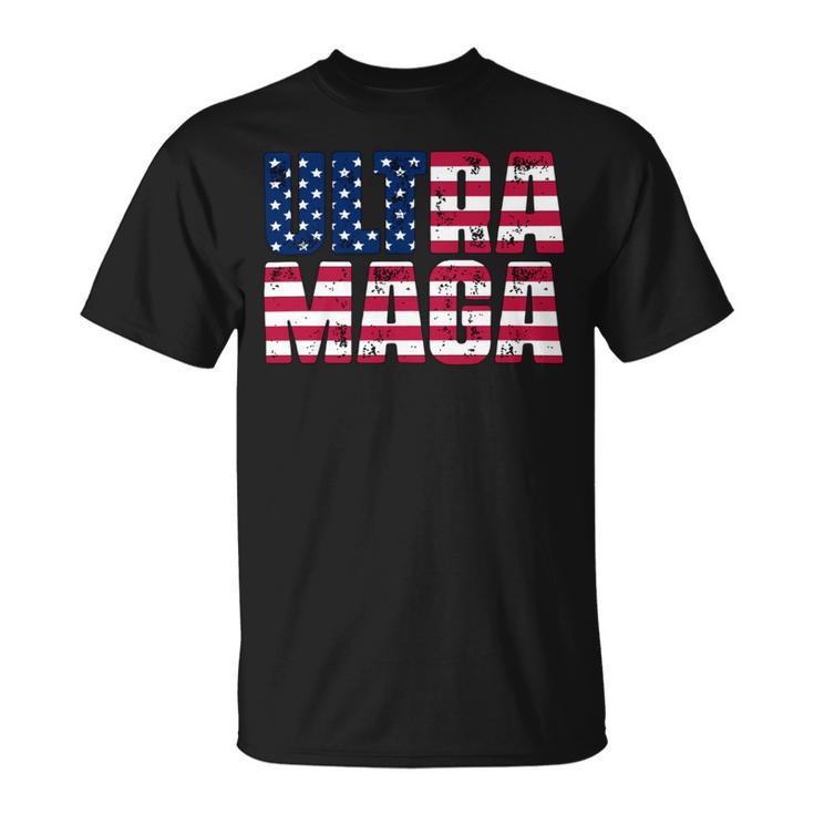 Ultra Maga And Proud Of It A Ultra Maga And Proud Of It V18 Unisex T-Shirt