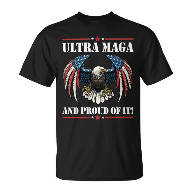 Ultra Maga Eagle Vintage  Unisex T-Shirt