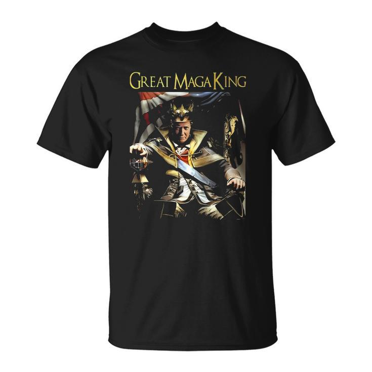 Ultra Maga Great Maga King  Great Maga King Trump 2024 Republican Unisex T-Shirt