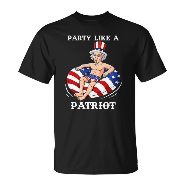 Uncle Sam 4Th Of July Usa Patriot Funny Unisex T-Shirt