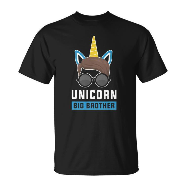 Unicorn Big Brother Boy Matching Family Unisex T-Shirt