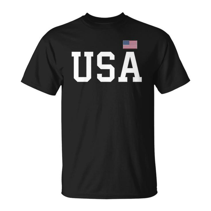 Usa Women Men Kids Patriotic American Flag 4Th Of July Gift Unisex T-Shirt