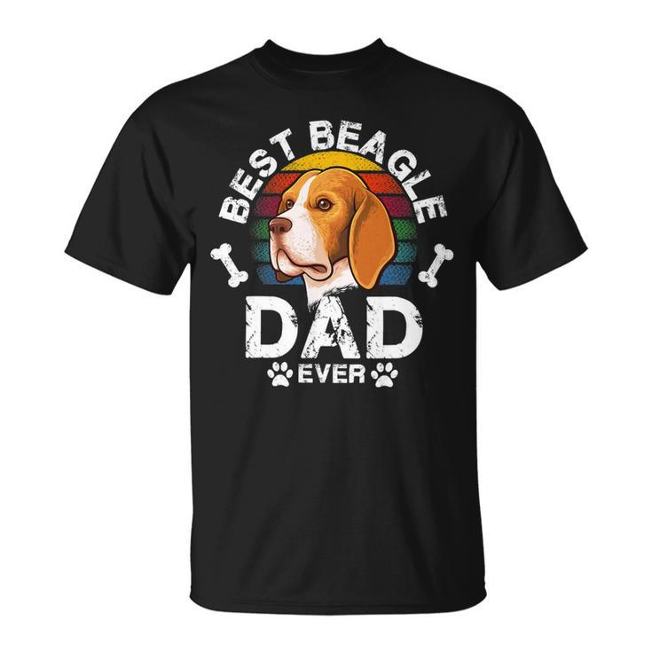 Vintage Distressed Best Lovers Dad 180 Beagle Dog Unisex T-Shirt