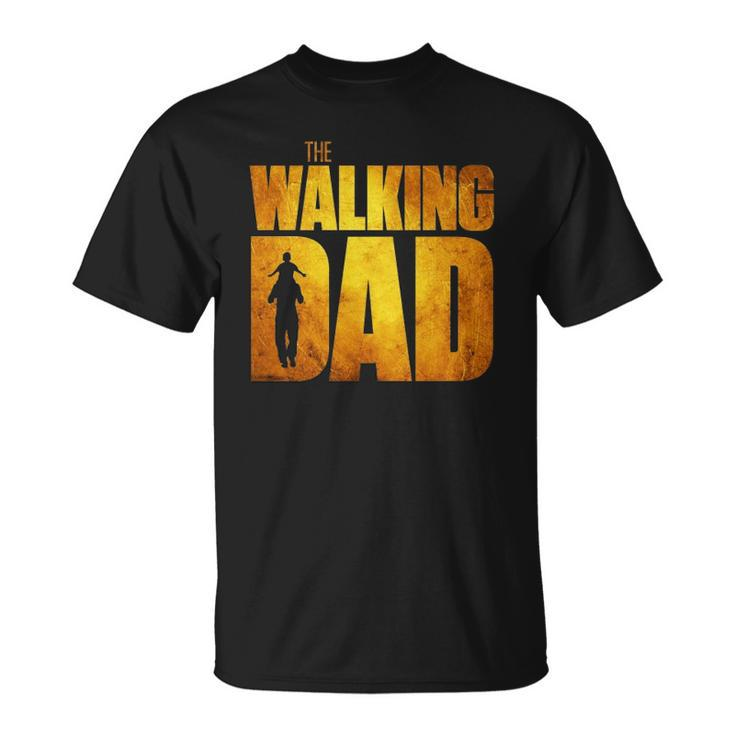 Walking Dad Fathers Day Best Grandfather Men Fun Gift Unisex T-Shirt