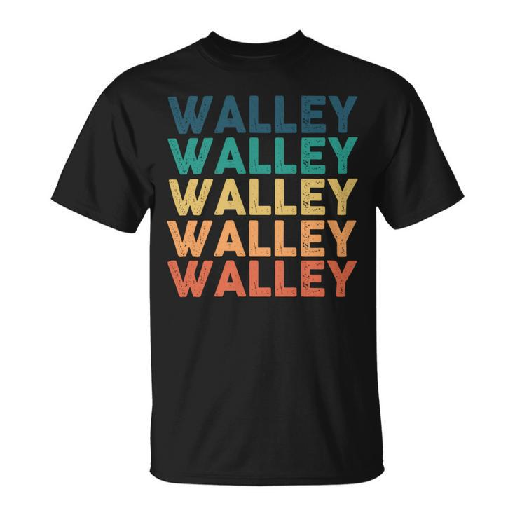 Walley Name Shirt Walley Family Name Unisex T-Shirt