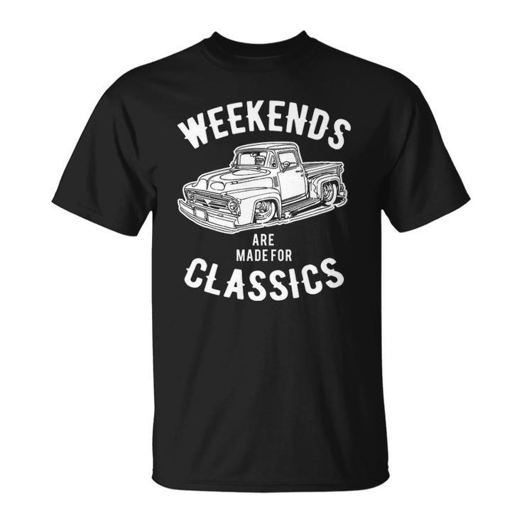 Weekend Classics Vintage Truck Unisex T-Shirt