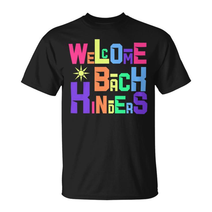 Welcome Back To School Kinders 486 Shirt Unisex T-Shirt