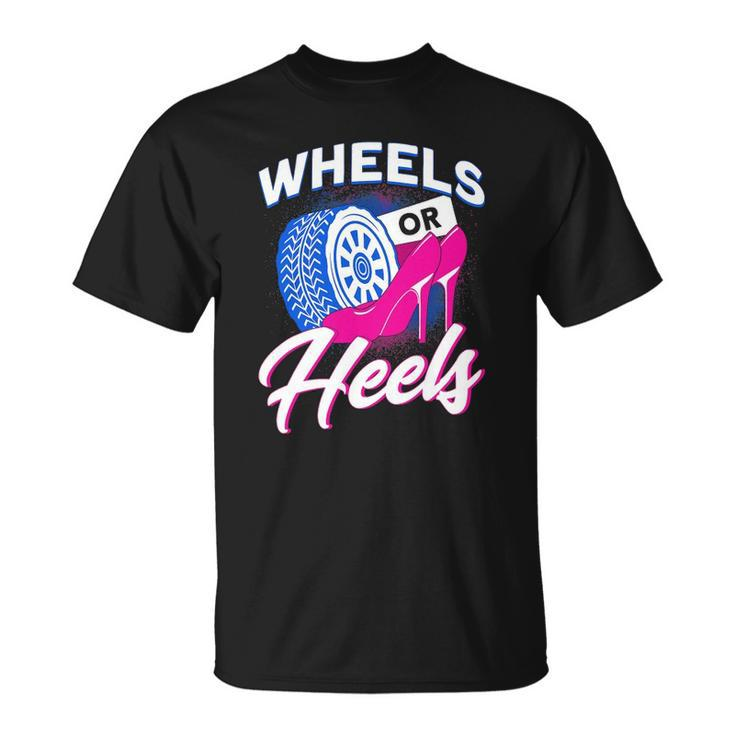 Wheels Or Heels Team Boy Newborn Child Unisex T-Shirt