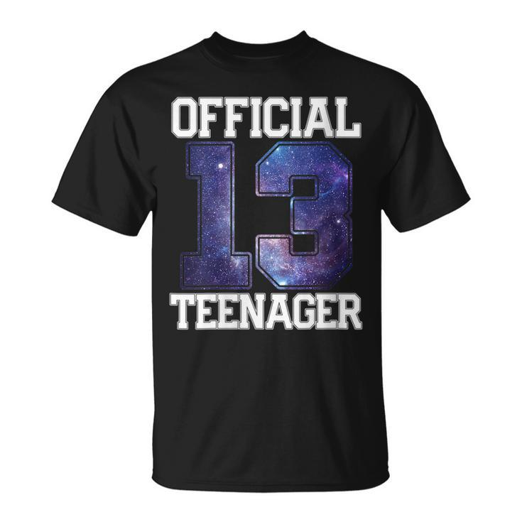 Womens Official Nager 13 Years Old Boys Girl 13Th Birthday Gift  Unisex T-Shirt