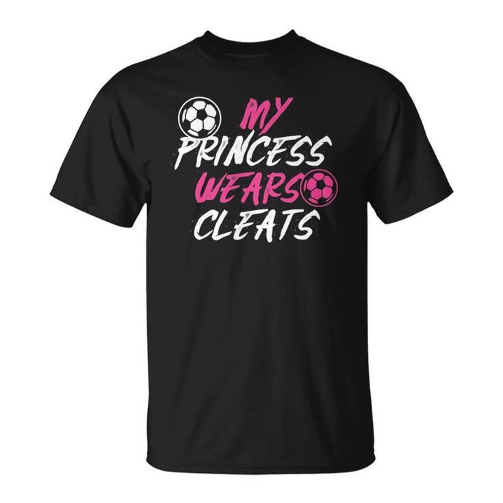 Womens Soccer Daughter Outfit For A Soccer Dad Or Soccer Mom Unisex T-Shirt