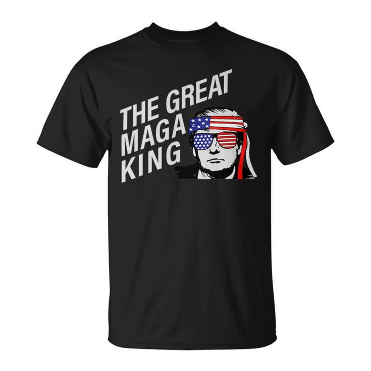 Womens The Great Maga King Trump Ultra Maga Unisex T-Shirt