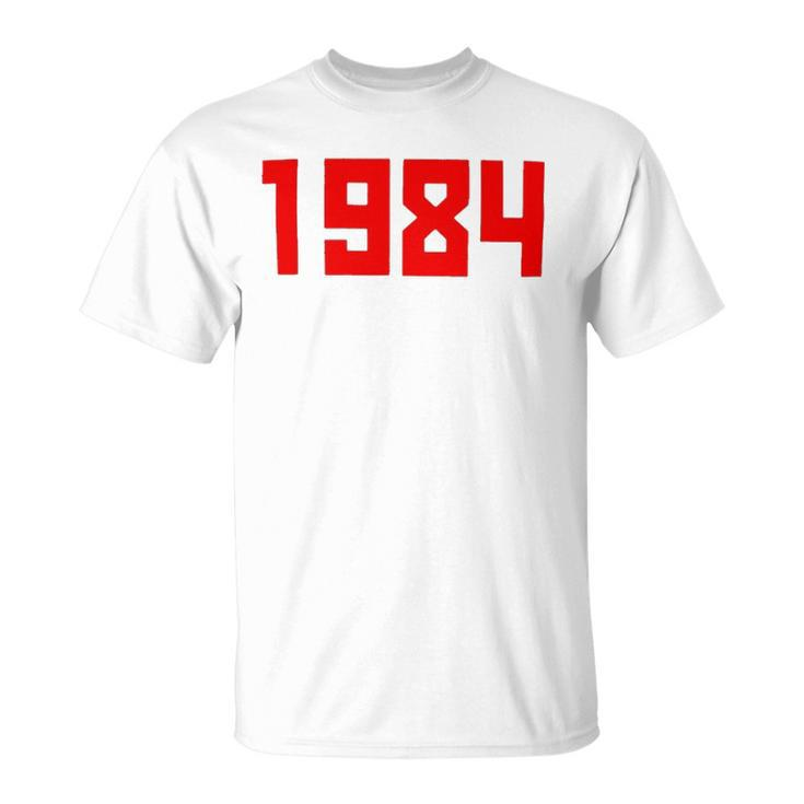 1984 Fashion Year Of Birth 38Th Birthday Unisex T-Shirt