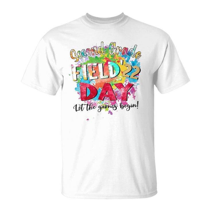 2Nd Grade Field Day 2022 Let The Games Begin Kids Teachers Unisex T-Shirt