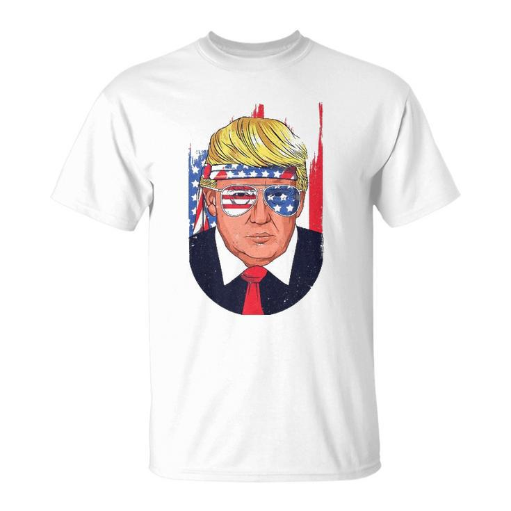 4Th Of July Usa Donald Trump Funny Patriotic American Gift  Unisex T-Shirt