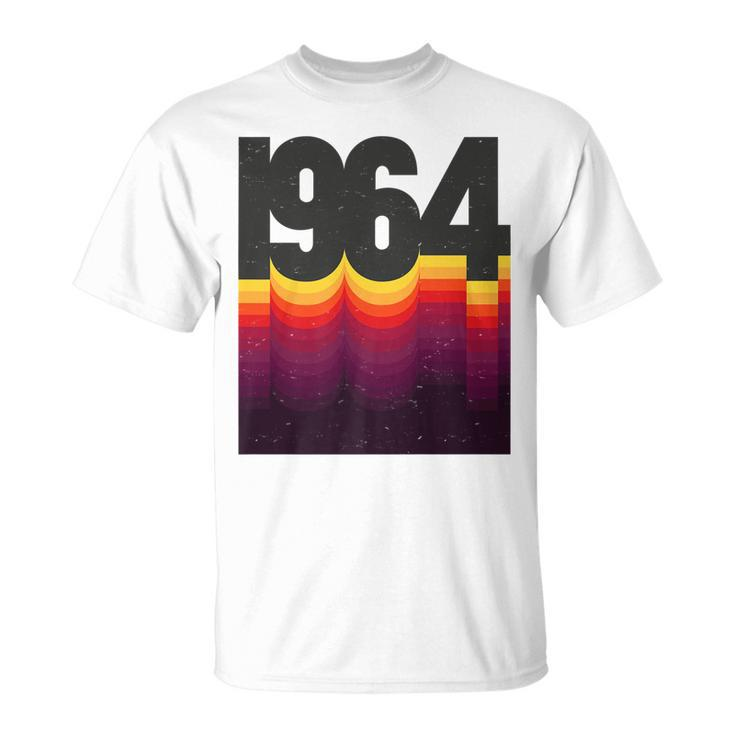 58Th Birthday Vintage Retro Style 1964   V2 Unisex T-Shirt
