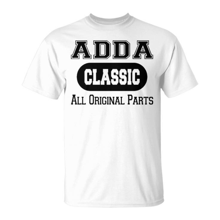 Adda Grandpa Classic All Original Parts Adda T-Shirt