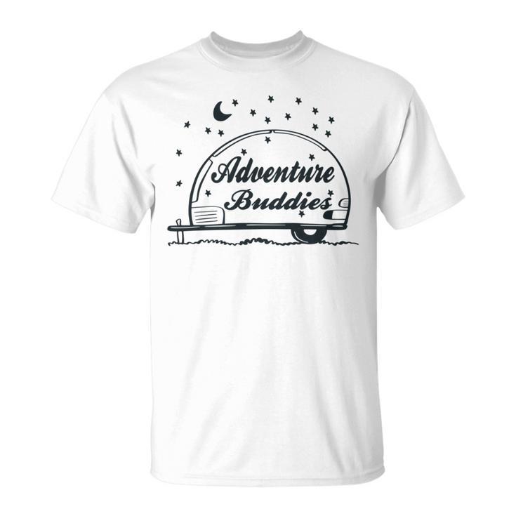 Adventure Buddies Couples  Adventure Gift  Travel Gift  Road Trip Gift  Gift For Family Travel   Unisex T-Shirt