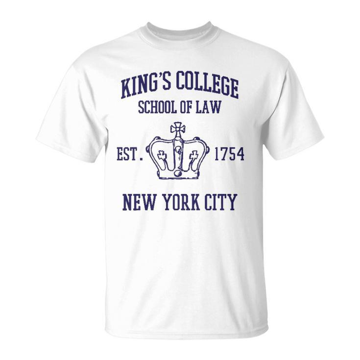 Alexander Hamilton Kings College School Of Law Unisex T-Shirt