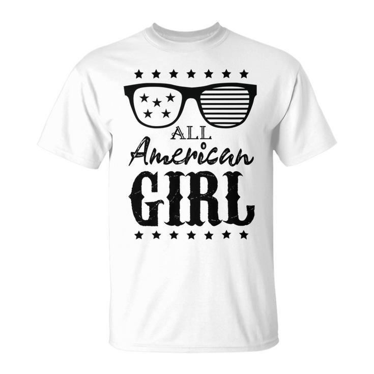 All American Girl 4Th Of July Family Matching Sunglasses  Unisex T-Shirt