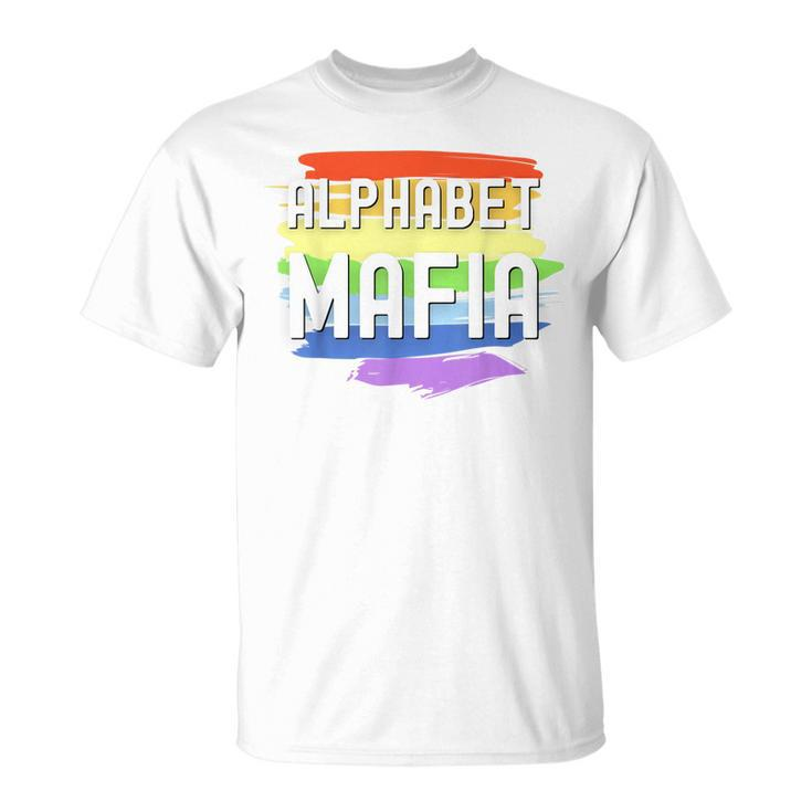 Alphabet Mafia Lgbtq Pride Sounds Gay Im In For Lesbian Unisex T-Shirt