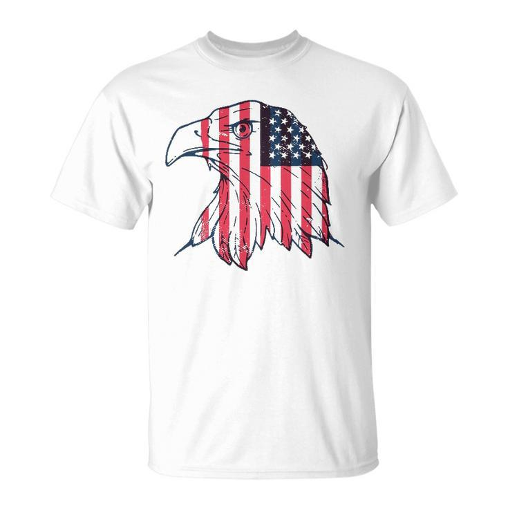American Flag Eagle Usa Patriotic Unisex T-Shirt