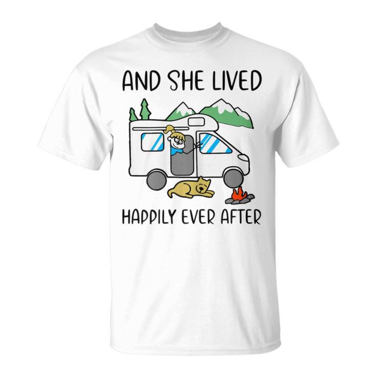 And She Lived Happily Ever After Unisex T-Shirt