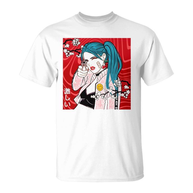 Anime Girl Japanese Aesthetic anime Otaku T-Shirt