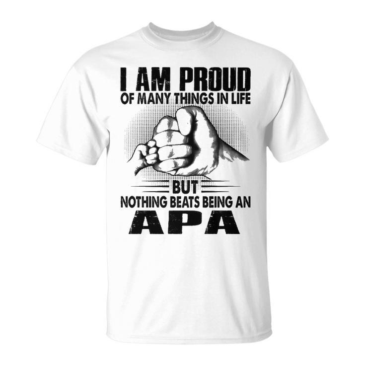 Apa Grandpa Nothing Beats Being An Apa T-Shirt