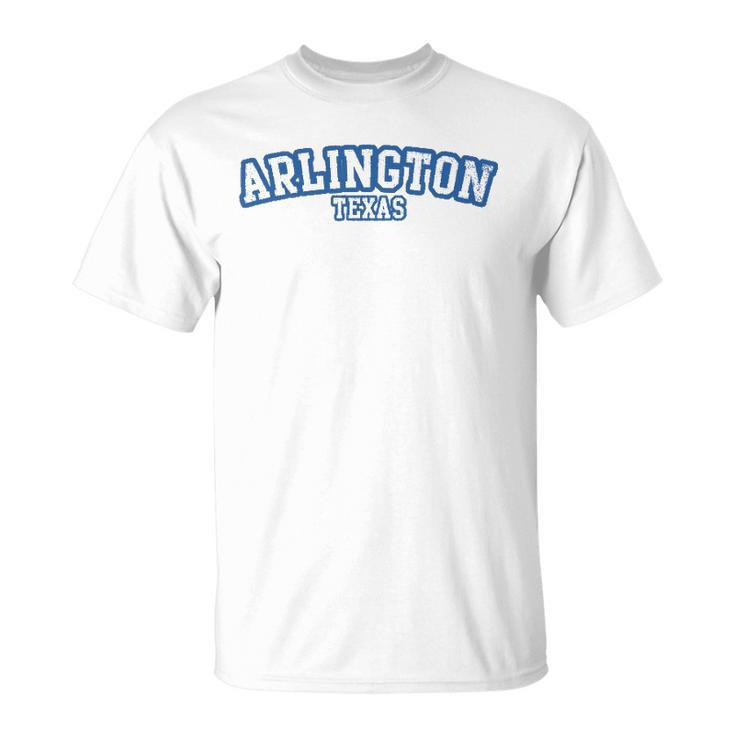 Arlington Texas Athletic Text Sport Style Unisex T-Shirt